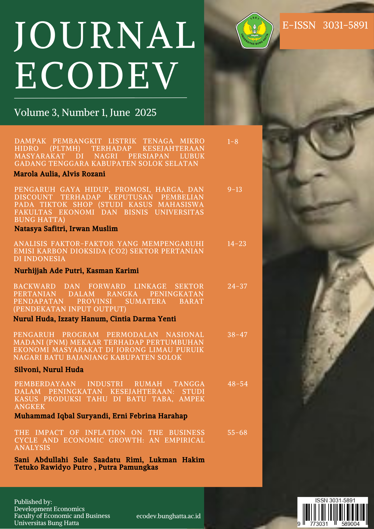 					View Vol. 3 No. 1 (2025): June
				